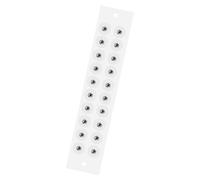 NOLITOY Pegatinas Transparentes para Acupuntura Oreja, 1 Hoja de Parches de Masaje Auricular Semillas, Adhesivo sin Residuos para Terapia de Puntos de Presión y Uso Portátil