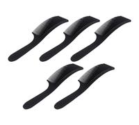 NOLITOY Peine De Corte Corto Curvo 5 Unidades Peine Plano Adecuado Para Cabello Seco y Mojado Material Plástico