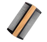 NOLITOY Peine De De Buey Peine De Colador De Doble Filo Anticaspa Accesorios De Peluquería