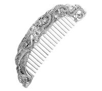 NOLITOY Peine Vintage De Dragón y Fénix Peine De Masaje Para Estilo y Cuidado Del Cabello Accesorio De Decoración Elegante y Multifuncional