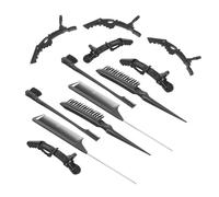 NOLITOY Peines para Cardar Cepillo para Bordes Peine de Punta para Peinar Cabello de Raya para Cortar Cabello Profesionales para Barbería para Peinar