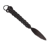 NOLITOY Peluca Con Extensión De De Caballo Trenzada Postizo Sintético Extensiones De Cabello Para Disfrazarse