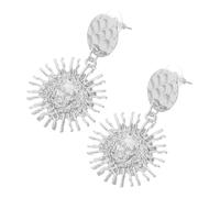 NOLITOY Pendientes Colgantes Bohemios Vintage Redondos de Aleación Ligera con Diseño de Sol Estilo Retro para Mujeres Fiestas y Eventos