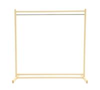 NOLITOY Perchero de Madera Grande para Ropa de Muñecas 60 Cm Perchero para Casa de Muñecas Accesorio para Organizar Vestidos Muebles y Juegos Infantiles