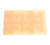 NOLITOY Piel Sintética Para Entrenamiento De Maquillaje Permanente y Microblading Diseño Anatómico Para Práctica De Cejas y Delineado Para Centros De Formación y Principiantes