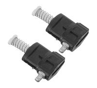 NOLITOY Piezas de Repuesto para Manija de Maleta Telescópica, Varilla Extensible de PVC para Equipaje, Mecanismo de Bloqueo Seguro, Modelo C101 Mediano, Juego de 2 Unidades para