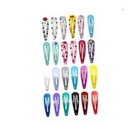 NOLITOY Pinza Para El Cabello Para Niñas 120 Pcs Horquilla De De Agua Accesorio Duradero Diseño Estampado Entre Los Niños