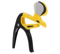 NOLITOY Pinza para Guitarra de Aleación de Zinc Ligera y Reposicionable con Clip Negro, Accesorio Útil para Guitarras Acústicas, Adecuado para Principiantes y Usuarios Avanzados