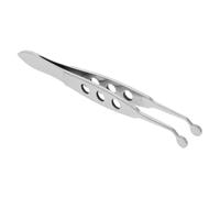 NOLITOY Pinzas de masaje de párpados para tratamiento de glándula de Meibomio, herramienta de masaje de párpados de punta redonda para alivio de bolsas de ojos y eliminación de orzuelos, ideal para