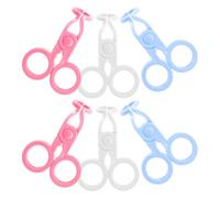NOLITOY Pinzas Portátil Lentes Plástico 6piezas Contacto para en Removedor de Cómodas y Fáciles de Limpiar Adecuado para Principiantes Uso