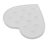 NOLITOY Placa Vidrio Para Pegamento Pestañas Paleta Almohadilla Soporte Suministros