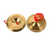 NOLITOY Platillos de Dedo de Aleación para Percusión Instrumento Rítmico Educativo para Adultos Duraderos y Cómodos para Actuaciones y Fiestas