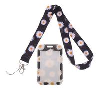 NOLITOY Porta Tarjetas con Cordón y Clip Retráctil Funda Antiarañazos Resistente para Tarjetas de Identificación para Estudiantes Empleados y Profesionales Protección Segura y Uso