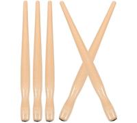 NOLITOY Portaplumas Profesional de Madera Pack de 5 Unidades Soporte para Plumillas Suave, Cómodo y Fácil de Llevar para Caligrafía y Dibujo Artístico