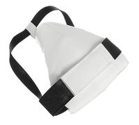 NOLITOY Protector de Ingle para M con Cierre de Contacto, Acolchado de Esponja y Plástico PU Transpirable, Resistente al Desgaste, para Boxeo, Artes Marciales y Entrenamiento Deportivo