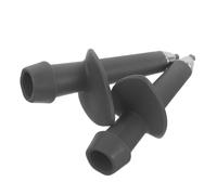 NOLITOY Puntas de Bastón de Trekking de Acero Tungsteno 12 CM Gris 2 Piezas Cubiertas de Puntas Resistentes Antideslizantes para Senderismo Montañismo y Uso Exterior