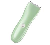 NOLITOY Recortadora de Pelo Recargable para Bebés Cortapelos Cuchilla de Cerámica Material ABS Ecológico Accesorio Práctico para Corte Seguro y Cómodo Color Verde