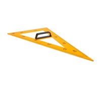 NOLITOY Regla Triangular Magnética Multifuncional 40 Cm Color Amarillo 45° y 60° Herramienta de Enseñanza para Aula y Dibujo Profesional para Profesores