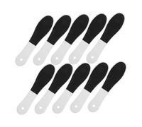 NOLITOY Removedor De Callos Pies 10 Piezas Doble Cara Exfoliante Portátil Tamaño Estándar Cuidado Personal Pedicura Herramienta Manual Para Eliminar Durezas y Callos En Casa