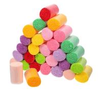 NOLITOY Rollo de 30 Piezas de Hilo Acrílico para Tejer a Ganchillo, Hilo DIY Colorido, Suave y Ligero, Adecuado para Manualidades, Pompones y Proyectos de Crochet Domésticos