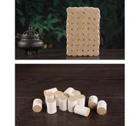 NOLITOY Rollos de Moxa Artesanales sin Humo para Moxibustión, 54 Piezas Hechas a Mano, Quemado Delicado y Calor Constante, Adecuado para Terapia de Acupuntura