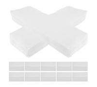 NOLITOY Servilletas de Papel Desechables Blancas 200 Unidades, Toallas de Papel para Baño y Oficina, Servilletas de Mano Absorbentes para Hoteles y Eventos, Multiusos y Resistentes