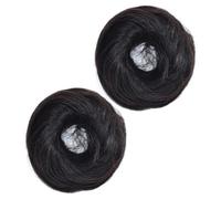 NOLITOY Set Moldeador de Moños para Cabello 2 Piezas Tamaño Estándar Color Natural Práctico y Flexible para Peinados Diarios y Fitness Postizo Donut para Mujer