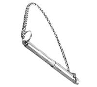 NOLITOY Silbato Dispositivo Seguro y Silencioso para Perros Ultrasónico de Acero Inoxidable con Tono Ajustable para Entrenamiento Canino