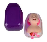 NOLITOY Simulador de Intubación Traqueal para Entrenamiento Clínico Modelo de Maniquí Oral-nasal para Recién Nacidos Material Pvc Resistente para Capacitación y Práctica Médica