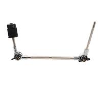 NOLITOY Soporte de Batería Multifuncional con Abrazadera Metálica Resistente Extensión para Platillos Splash y Montaje de Cowbell Accesorio Compacto para Kits de Jazz y Pequeños