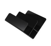 NOLITOY Soporte de Exhibición de Carteras de Acrílico Organizador Multicapa para Monederos Soporte para Vitrina Minorista de Mesa para Joyería y Gafas de Sol Almacenamiento de Carteras