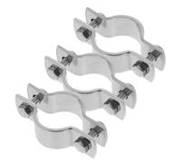 NOLITOY Soporte de Tubo de Acero Inoxidable para Silla Oficina Ø27 Mm, Abrazadera de Anillo Dividido Resistente, Protector Antihundimiento para Cilindro de Silla, Uso Intensivo en Oficina