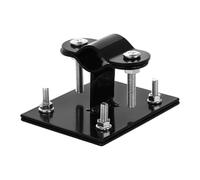 NOLITOY Soporte para Cesta de Bicicleta Delantera de Hierro, Accesorios para Bicicletas y Scooters Eléctricos, Kit de Montaje Completo para Cesta Pequeña, Adecuado para Ciclismo y Uso