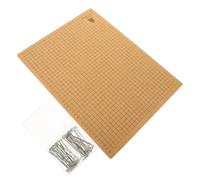 NOLITOY Tablero de Corcho para Macramé con Pins T Tablero DIY para Proyectos de Anudado y Pulseras Kit Portátil para Manualidades de Cuerda