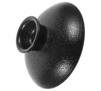 NOLITOY Tapa de Cerámica Negra para Tetera Resistente al Calor Diseño Simple Que Previene Fugas, Tapa Reemplazable Adecuado para Teteras y Tazas de Té