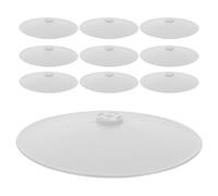 NOLITOY Tapas para Portacarretes de Máquina de Coser Industriales Juego de 20 Unidades Soporte de Plástico Resistente 125X125X2 CM Accesorio Duradero para Reemplazo Costura y