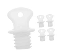 NOLITOY Tapones de Goma para Bolsas de Agua Caliente 5 Piezas Tamaño Pequeño 16 MM Tapones de Sellado Resistentes y Antifuertes Repuesto para Funda de Terapia de Calor en Salud y Hogar