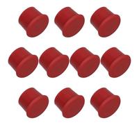 NOLITOY Tapones de Silicona y Fáciles de Limpiar para Botellas de Vino Reutilizables 10 Piezas en Color Café Diseño Moderno y Elegante para Conservar Bebidas