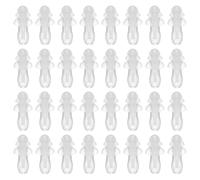 NOLITOY Tapones Oídos de Silicona Transparentes Reutilizables Impermeables Reducción de Ruido 60 Pares para Nadar Dormir y Bañarse Protección Ergonómica para Adultos