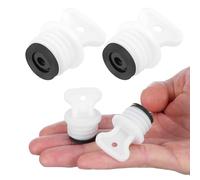 NOLITOY Tapones para Bolsas de Agua Caliente 2 Piezas Tapón de Goma Reutilizable de 18 MM Sellador Resistente al Calor Prueba de Fugas Accesorios para Terapia de Calor en Cuidado de