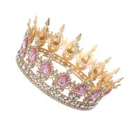 NOLITOY Tiara De De Cristal Para Niñas Accesorios De Cabello De Boda Gemas De Imitación Para Fiestas De Cumpleaños y Desfiles De Princesa