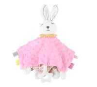 NOLITOY Toalla de Apego para Bebés Forma de Conejo Muñeco para Dormir y Duradero Juguete Apaciguador y Paño Saliva para Recién Nacidos y Lactantes