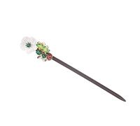 NOLITOY Tocado De Horquilla Floral Palillo Para El Pelo Estilo Antiguo Horquilla China Larga