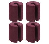 NOLITOY Topes de Puerta para Pequeños 4 Piezas Protección contra Pellizcos Espuma Nbr Suave Tope de Puerta de Seguridad y Ventanas Evita Accidentes Infantiles