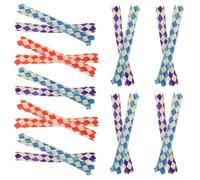 NOLITOY Trampa para Dedos para Loros 24 Piezas Juguete Masticable Hecho a Mano Relleno para Piñatas Accesorios Cumpleaños Juguetes Pequeños para Pájaros Uso Educativo Color Aleatorio