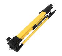 NOLITOY Trípode para Nivel de Burbuja Ajustable 1.2 M de Acero y Varillas de Nailon, Soporte para Gradiente Amarillo Resistente, Adecuado para Electrónica y Fotografía