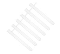 NOLITOY Tubo de Ensayo de Vidrio Borosilicato 18X180 MM Brazo Lateral y Soporte Transparente Resistente a Altas Temperaturas Kit de 6 Unidades para Laboratorio y Experimentos