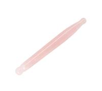 NOLITOY Varilla de Masaje de Jade Natural Palo de Masaje Corporal y Facial Herramienta Guasha para Acupresión y Bienestar Cuidado Piel Uso en Spa y Viaje