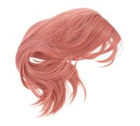 NOLITOY Wig For Women Long Straight Middle Part Heat Resistant High Temperature Synthetic Fiber Cosplay Party Lightweight Hair Accessory