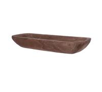 NOLITOY Wooden Decorative Tray Solid Wood Fruit Dish And Snack Bowl For Dining Table And Home Decor Creative Vintage Style Serving Platter With Natural Grain Patterns